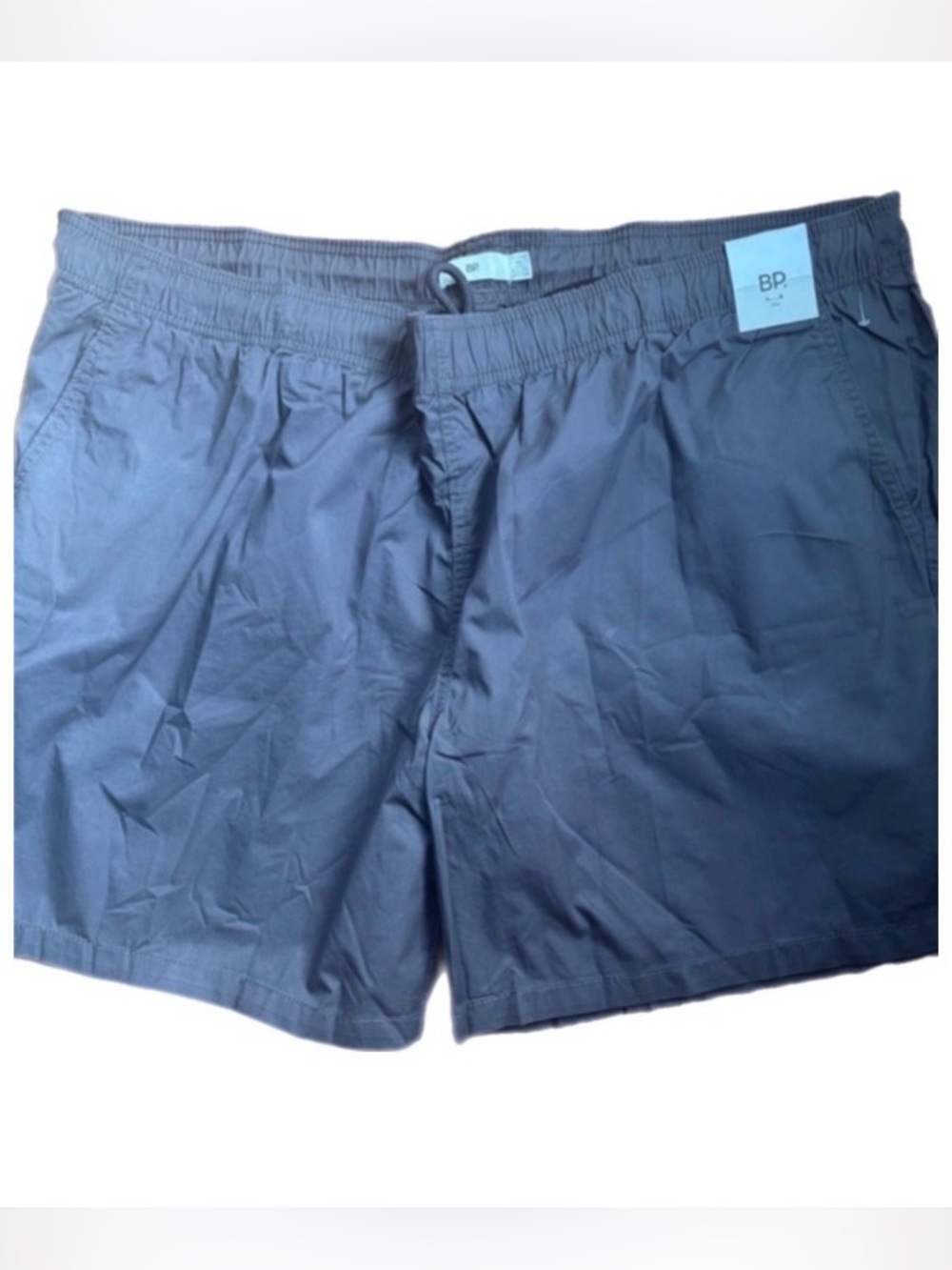 BP Men's Charcoal Gray Elastic-Waist Swim/Active Shorts